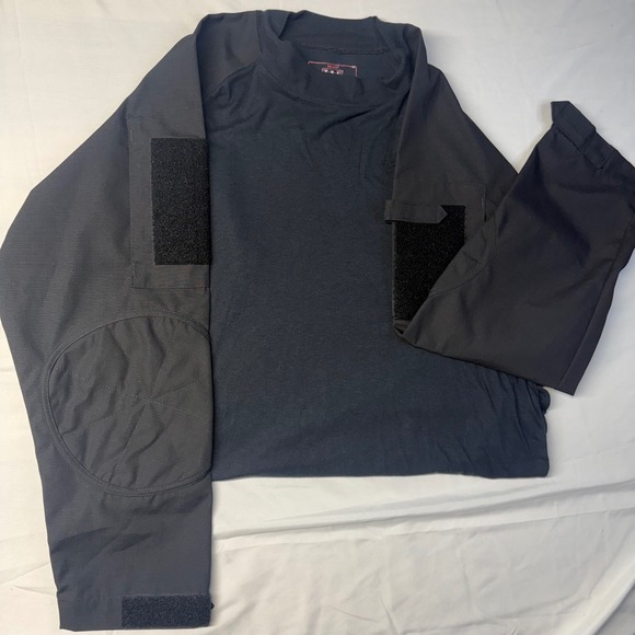 Other - TRU-SPEC Combat Shirt XLR XL Regular Black CORDURA Tactical Military Long Sleeve